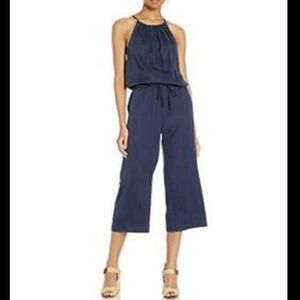 Daily Ritual blue halter jumpsuit Size 12